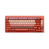 Bàn phím cơ Veekos K75 Wine Red (Layout 75% / Hotswap / Frost Pink switch)