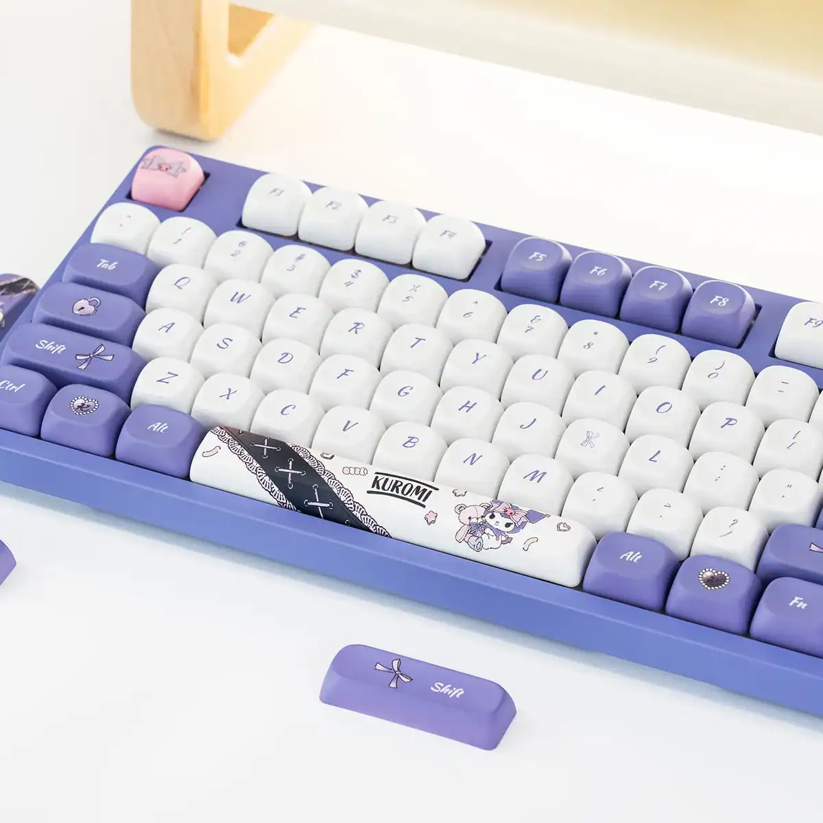 Bàn phím cơ không dây AKKO 3108RF V3 Kuromi (Fullsize / 2.4GHz) - Ảnh 5