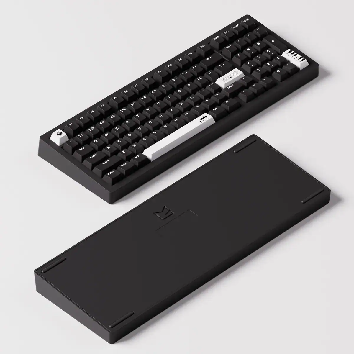 Bàn phím cơ MonsGeek M2 V5 VIA Black Piano Themed – hình 3