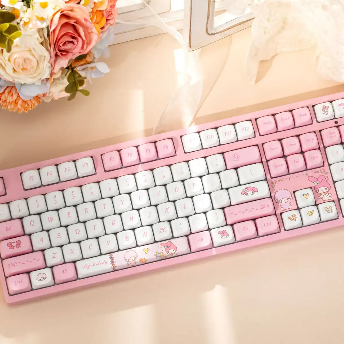 Bàn phím cơ không dây AKKO 3108RF V3 My Melody – hình 3