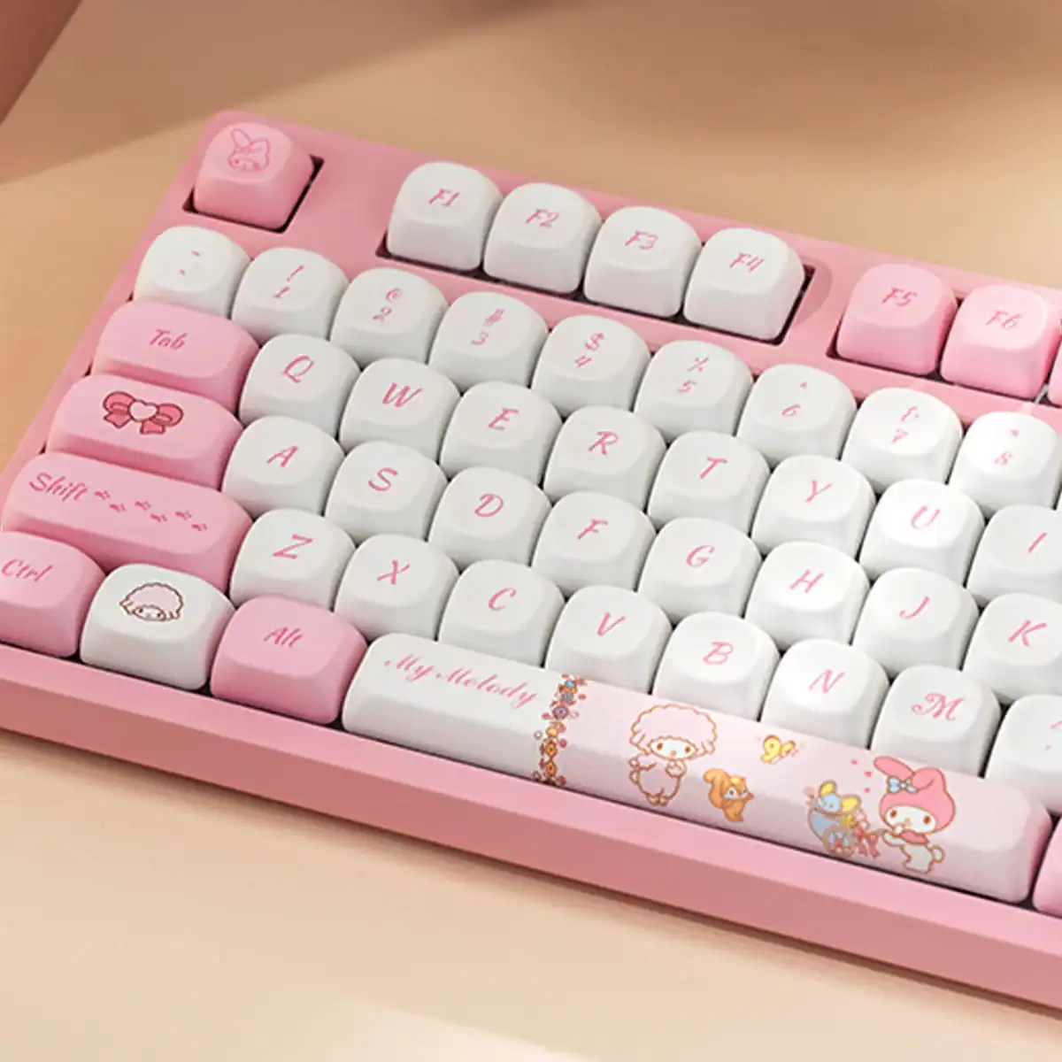 Bàn phím cơ không dây AKKO 3108RF V3 My Melody (Fullsize / 2.4GHz) - Ảnh 5