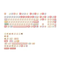 Bộ keycap AKKO Piggy Party (MOG profile / PBT 5 mặt Dye-sub)