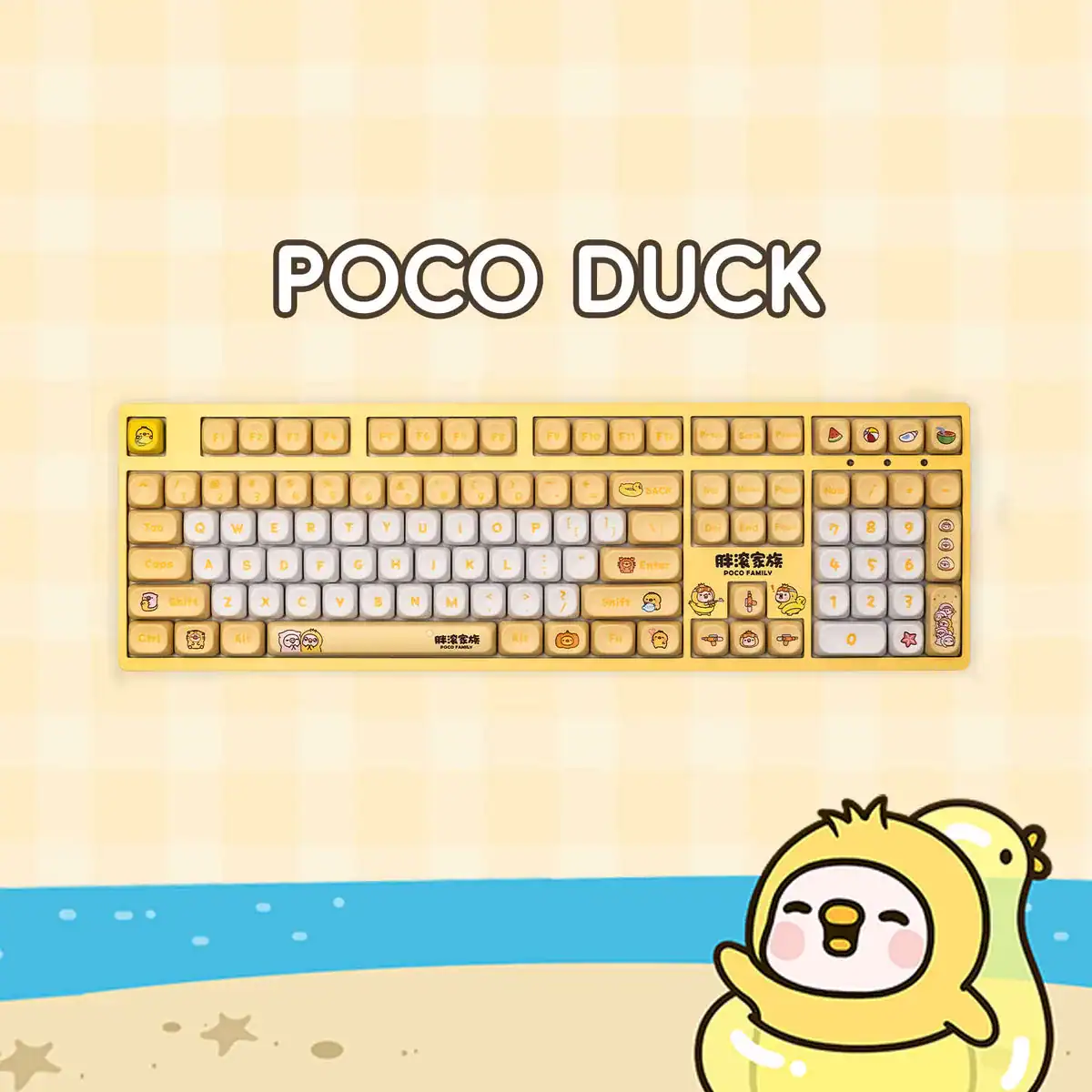 Bàn phím cơ không dây AKKO 3108RF V3 POCO – hình 2