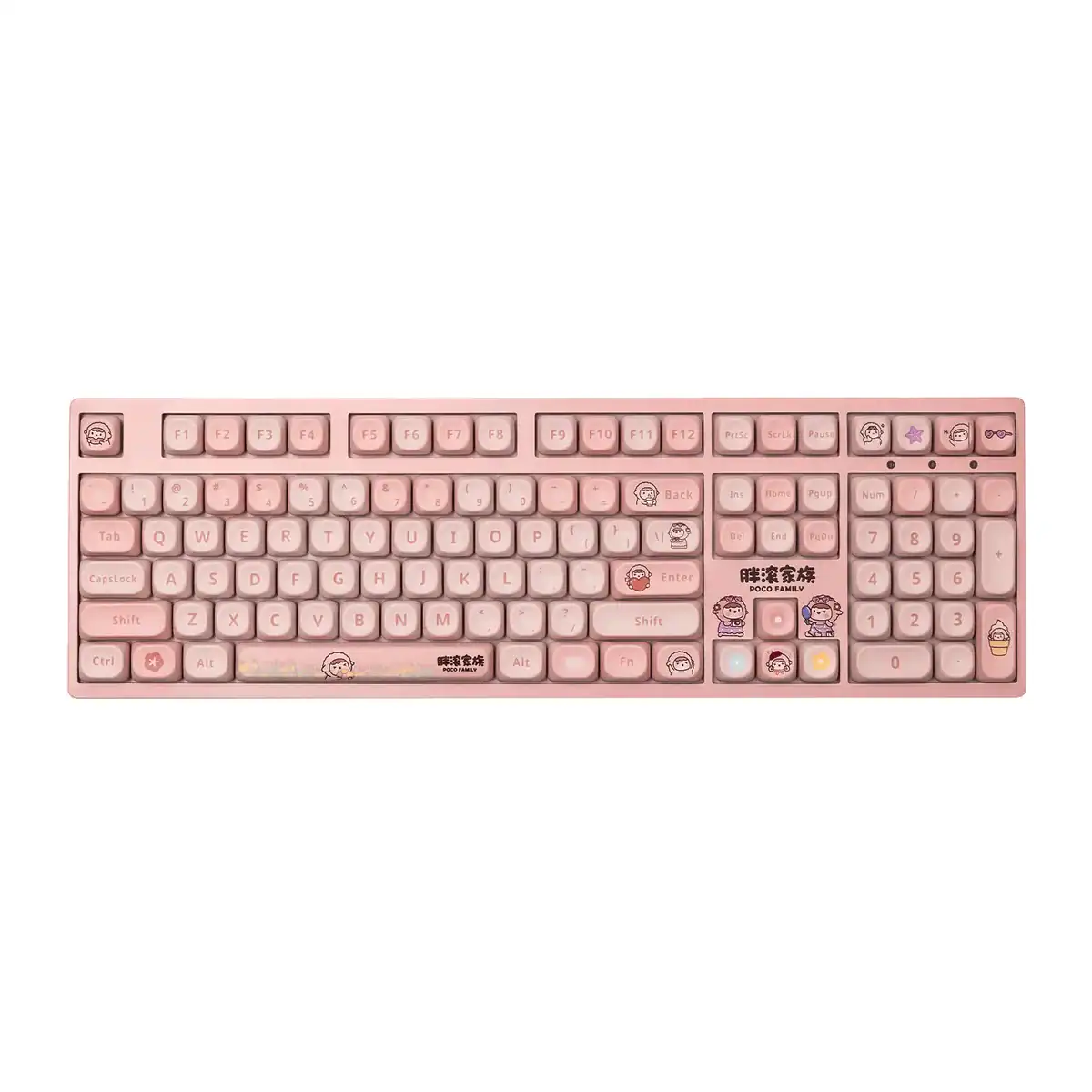 Bàn phím cơ không dây AKKO 3108RF V3 POCO (Duck / Piggy / Lamb) - Ảnh 9