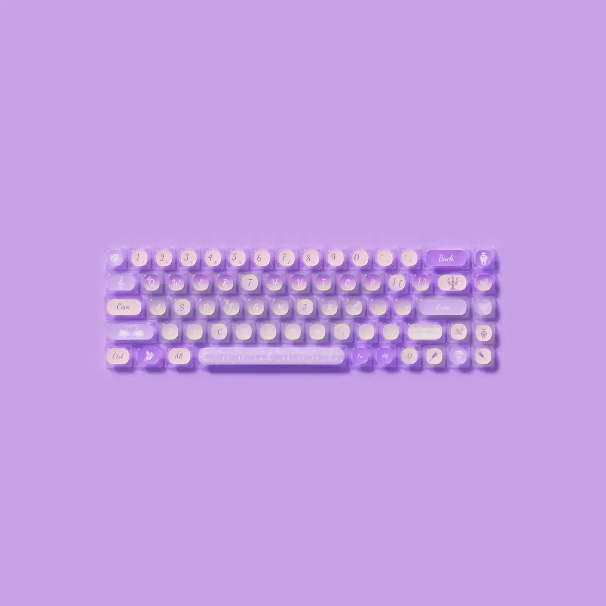 Bộ keycap AKKO Swan Sonata 140 phím – hình 3