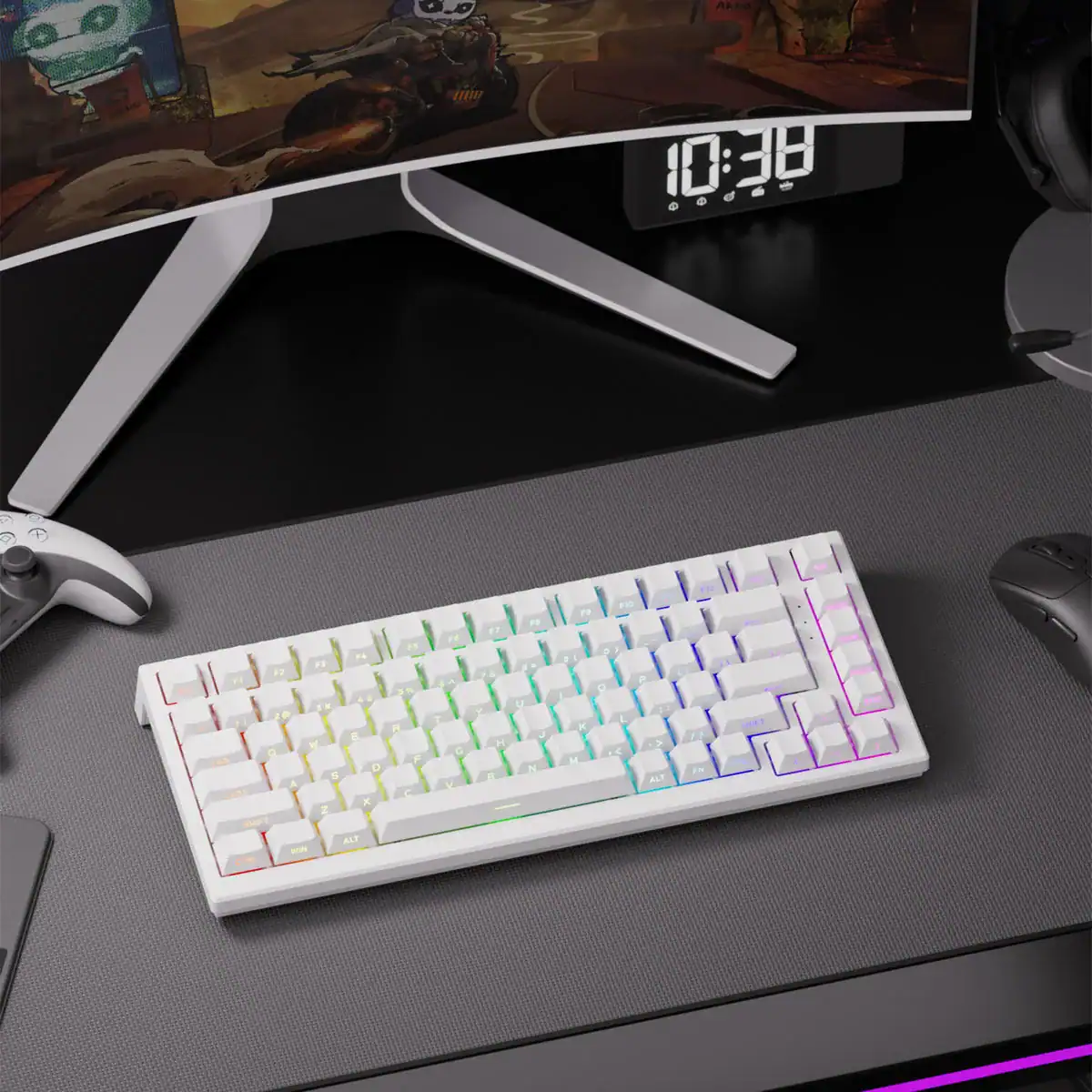 Bàn phím từ AKKO TAC75 HE (Layout 75% / Có dây 8K / Plate nhôm) - Ảnh 6