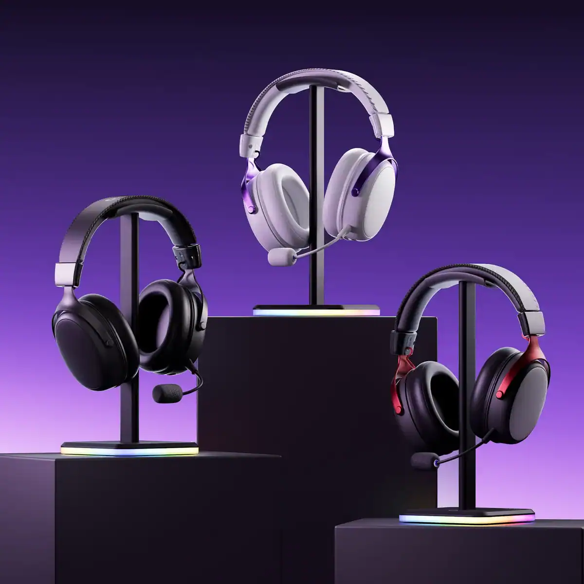 Tai nghe gaming không dây AKKO Verge S9 Ultra (Quad-mode / Khung nhôm / Pin 250 giờ) - Ảnh 10