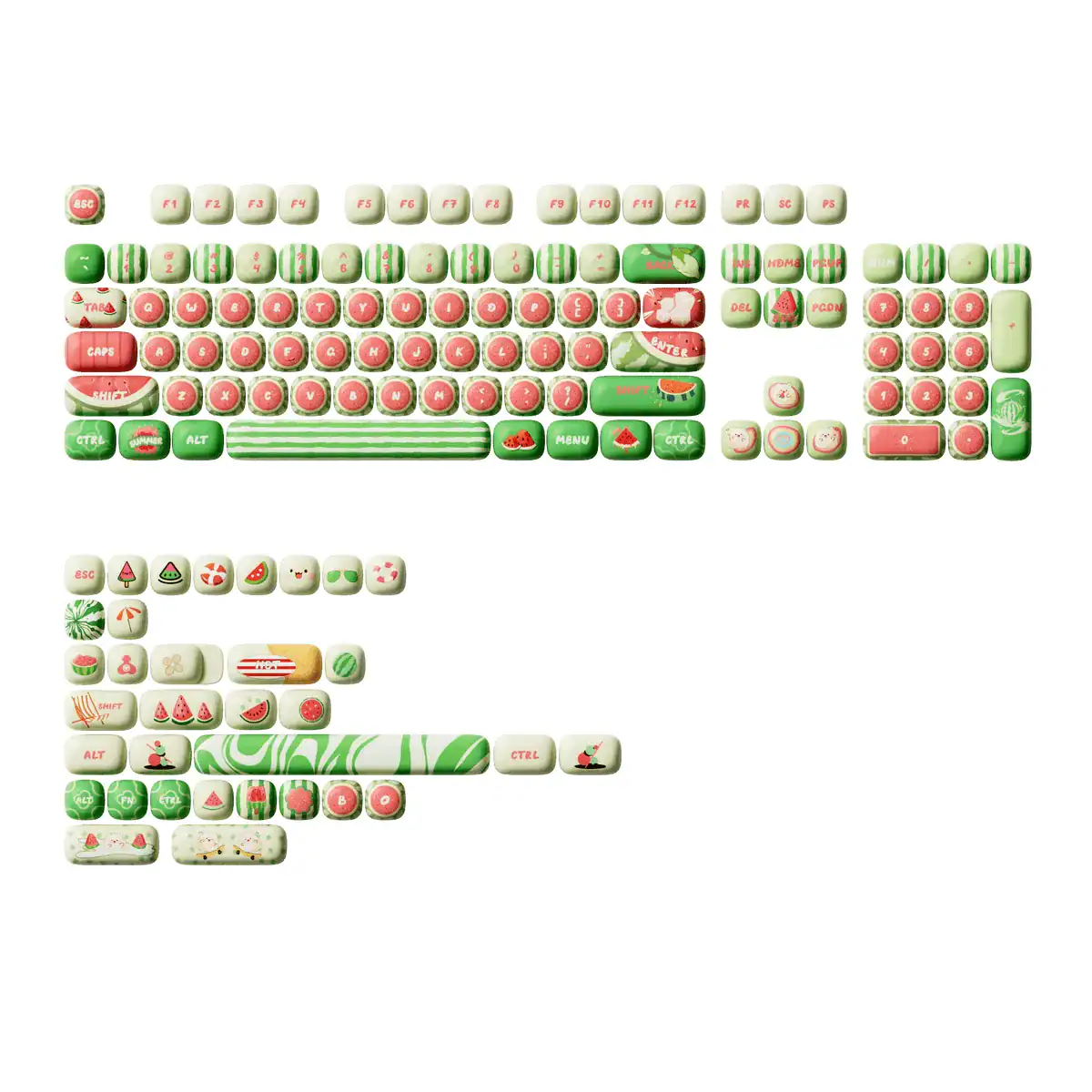 Bộ keycap AKKO Watermelon