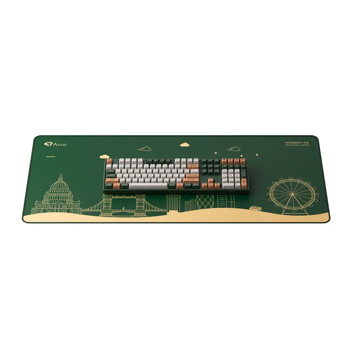 Lót chuột AKKO World Tour London Mousepad – hình 2