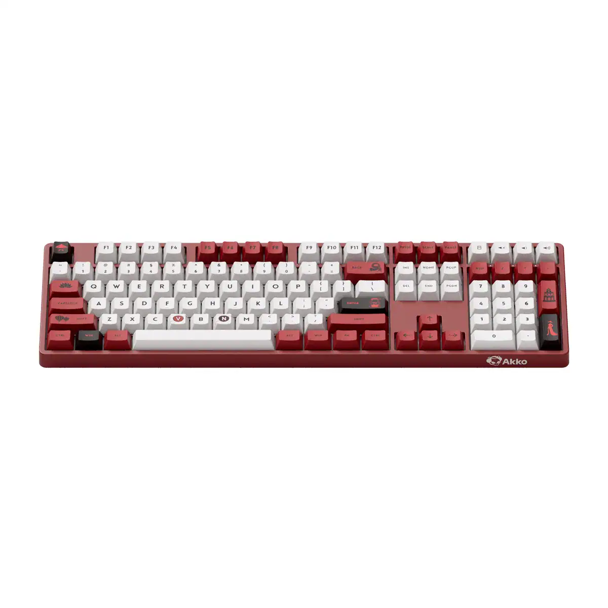 Bàn phím cơ AKKO 5108B Plus World Tour Việt Nam – Red (3 Mode / Hotswap / RGB / V3 Pro Piano) - Ảnh 4