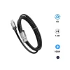 Cáp sạc Cuktech ATC615 USB-A to Type-C bện dù 6A 1.5m