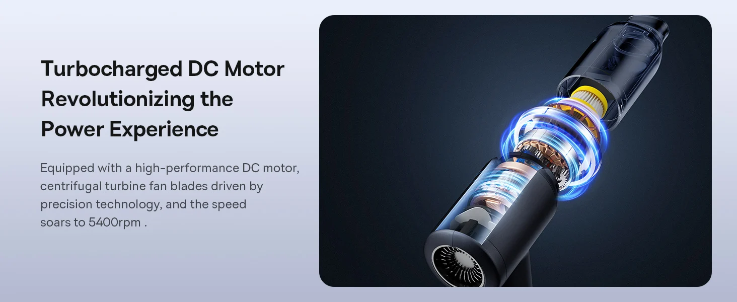 Động cơ DC tăng áp của Baseus AT Car