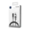 Cáp sạc WiWU Wi-C110 USB-A+C to Lightning, màn hình theo dõi công suất
