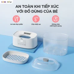 Máy tiệt trùng Bear ST-5H05E26 làm từ nhựa PP chịu nhiệt