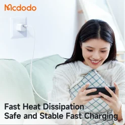 Bộ Sạc Nhanh Kèm Cáp MCDODO CH-400 20W – ảnh 6
