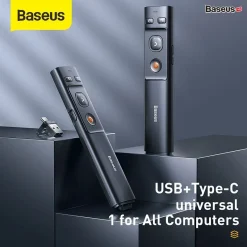 Bút Trình Chiếu Baseus Orange Dot Wireless Presenter – ảnh 6