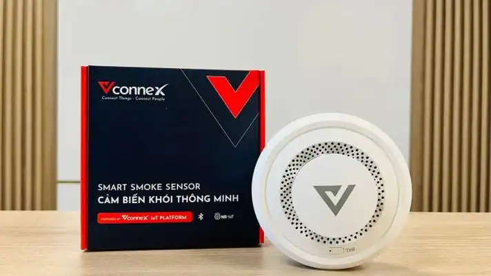 Cảm biến khói thông minh Bluetooth Mesh Vconnex VCN-SSM-BM – hình 4