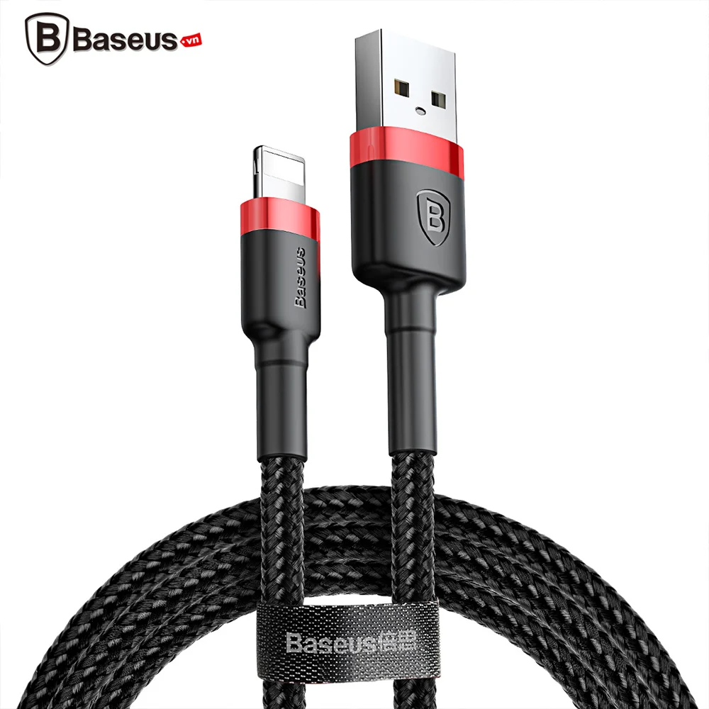 Cáp Sạc Baseus Cafule USB to Lightning 2.4A – ảnh 10