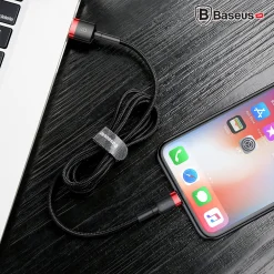 Cáp Sạc Baseus Cafule USB to Lightning 2.4A – ảnh 7