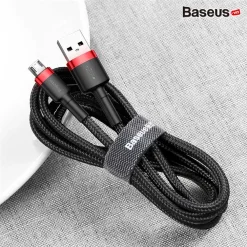 Cáp Sạc Baseus Cafule USB to Micro USB 2.4A – ảnh 2