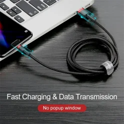 Cáp Sạc Baseus Cafule USB to Micro USB 2.4A – ảnh 7