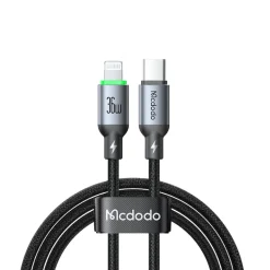 Cáp Sạc Nhanh C to Lightning MCDODO Buy easy series CA-669 36W – 1m, Đen