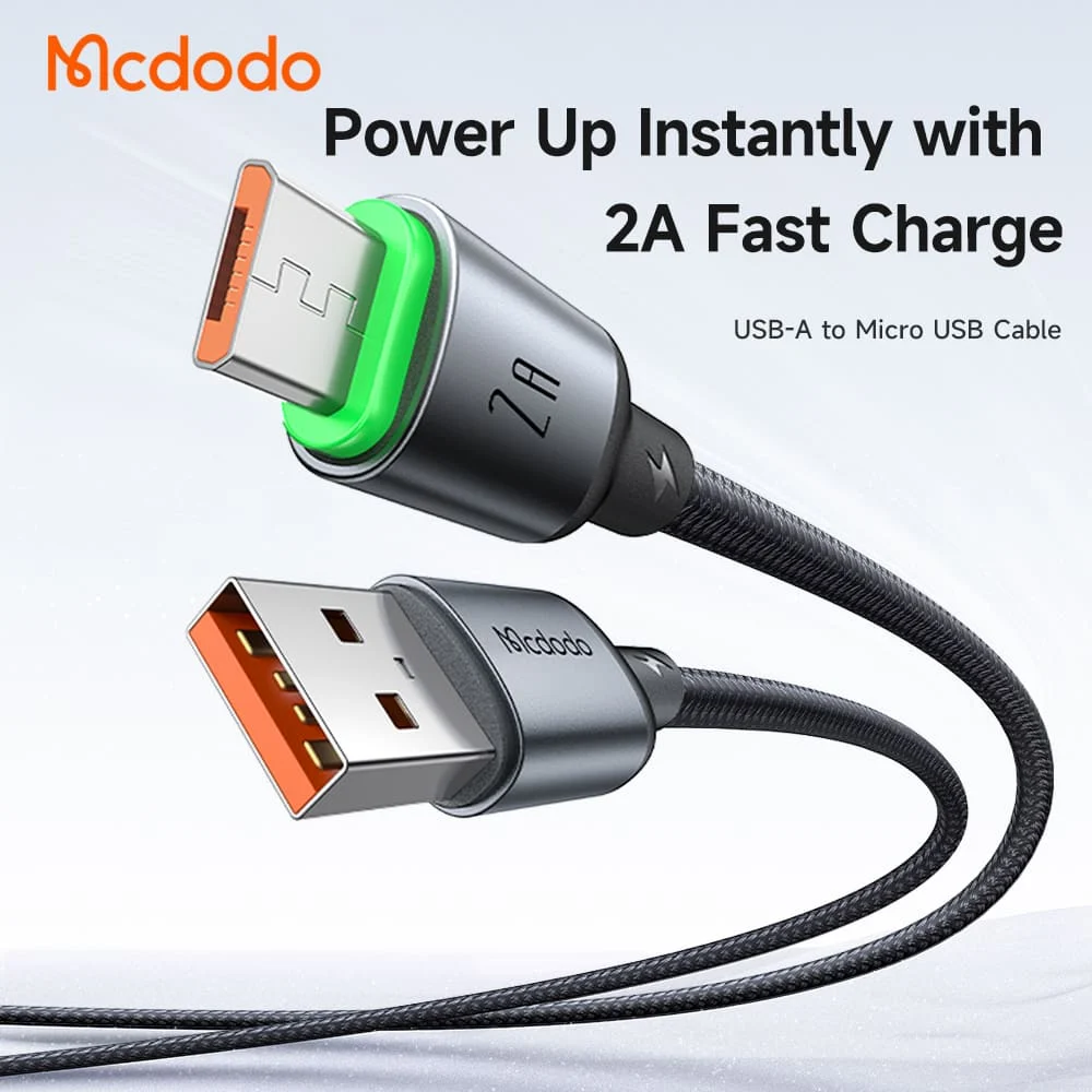 Cáp Sạc Nhanh USB to Micro-USB MCDODO Buy easy series CA-662 2A – ảnh 2