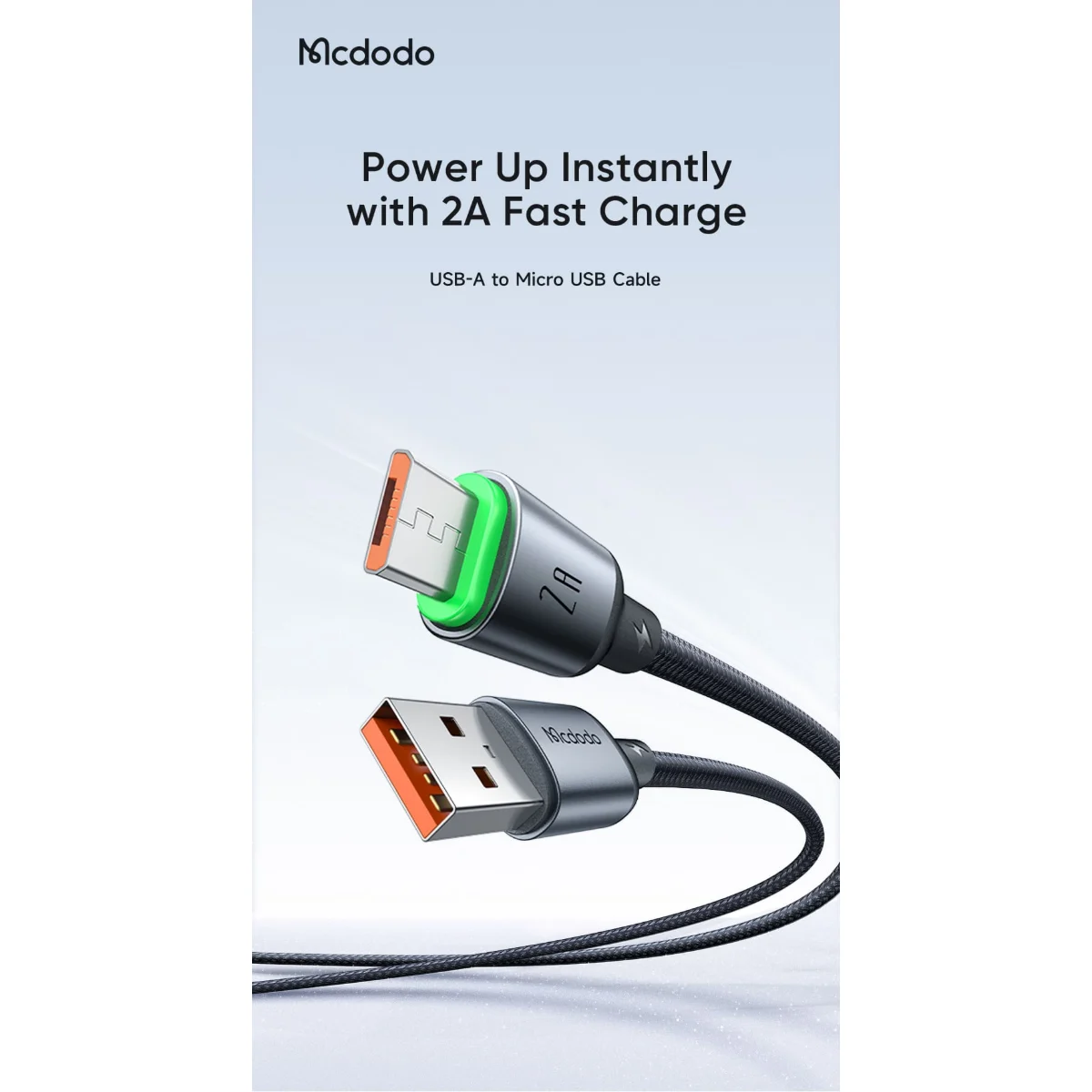 Cáp Sạc Nhanh USB to Micro-USB MCDODO Buy easy series CA-662 2A – ảnh 7