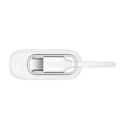 Cáp sạc WiWU Wi-C107 USB-C to USB-C 240W dây rút thu gọn, dài 1m - ảnh 3
