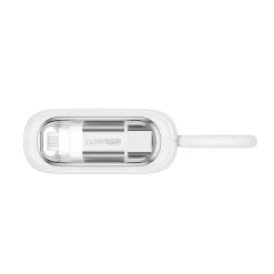 Cáp sạc WiWU Wi-C107 USB-C to USB-C 240W dây rút thu gọn, dài 1m - ảnh 4