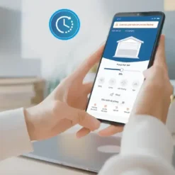 Công tắc cửa cuốn và cổng tự động Vconnex không viền – hình 3