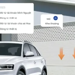 Công tắc cửa cuốn và cổng tự động Vconnex không viền – hình 4