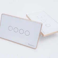 Công tắc thông minh Vconnex không viền mặt kính – hình 3
