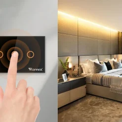 Công tắc thông minh Vconnex không viền mặt kính – hình 4