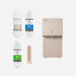 Máy lọc nước Coway CINNAMON P-6320R cùng 4 lõi lọc