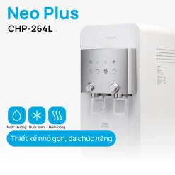 Coway NEO PLUS CHP-264L với 3 chế độ nước nóng, lạnh, thường