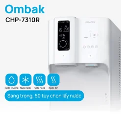 Coway OMBAK CHP-7310R với 3 chế độ nước nóng, lạnh, thường