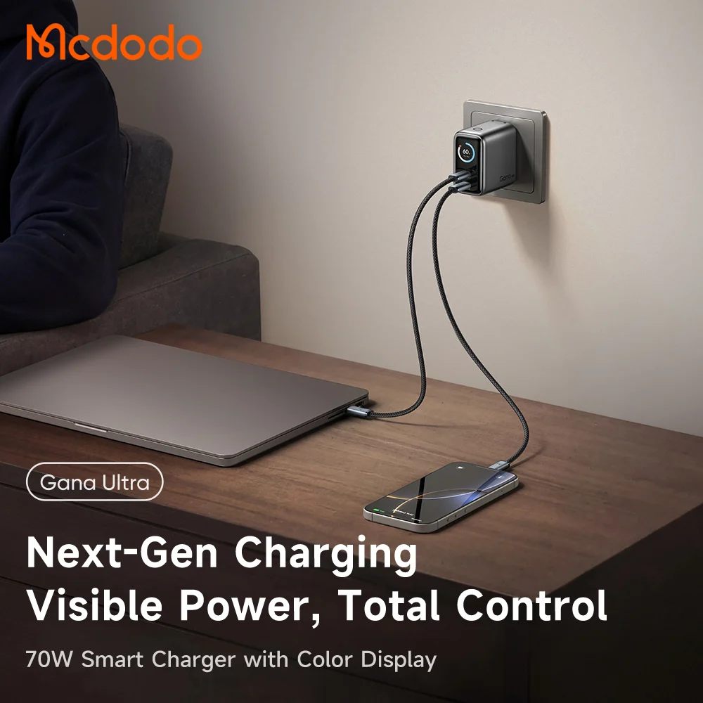 Củ Sạc Nhanh MCDODO Gana Ultra Series CH-420 70W – ảnh 2
