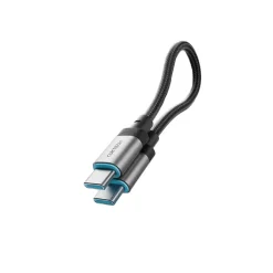 Cáp sạc Cuktech CTC615S Type-C đầu từ tính 6A 240W 15cm - hình 1