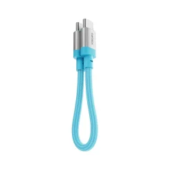 Cáp sạc Cuktech CTC615S Type-C đầu từ tính 6A 240W 15cm màu Xanh dương