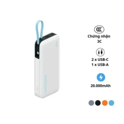 Sạc dự phòng Cuktech CP25 PB200N 20000mAh 55W - hình 1