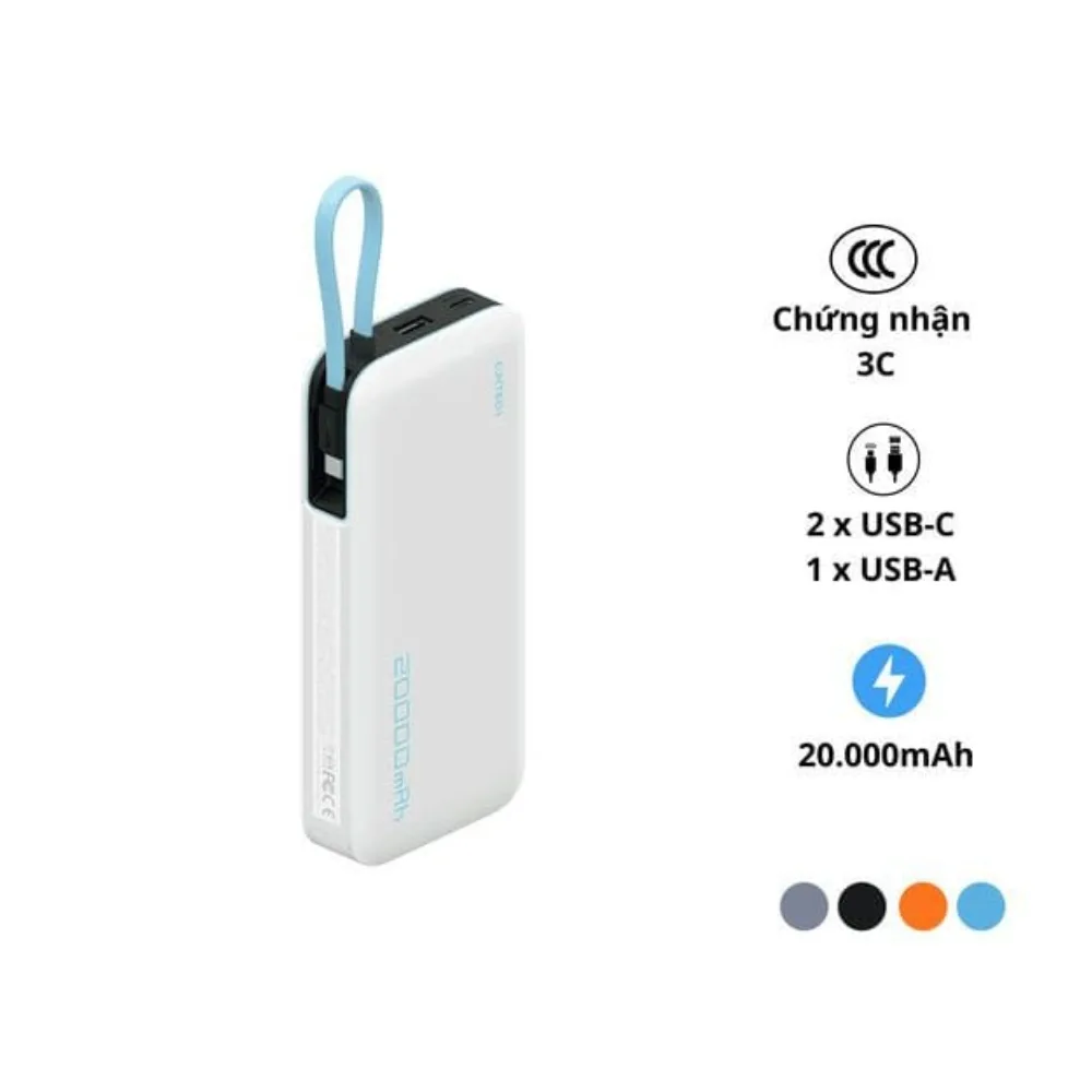 Sạc dự phòng Cuktech CP25 PB200N 20000mAh 55W - hình 1