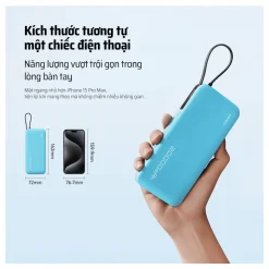 Sạc dự phòng Cuktech CP25 PB200N 20000mAh 55W - hình 10