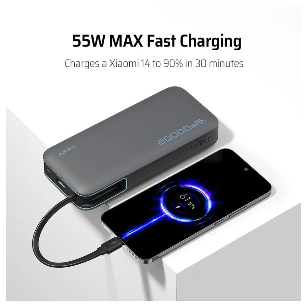 Sạc dự phòng Cuktech CP25 PB200N 20000mAh 55W - hình 6