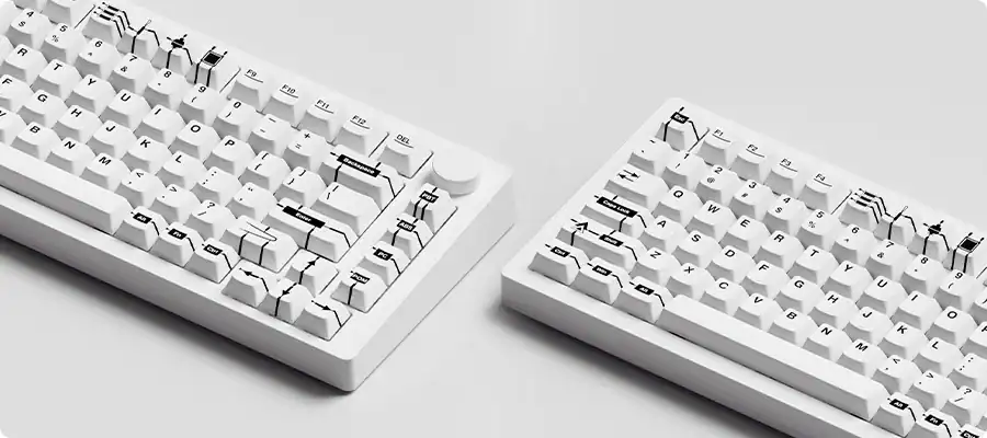 Bàn phím cơ MonsGeek M1 V5 (Vỏ nhôm / 3 Mode / Gasket Mount / Pin 8000mAh) - Ảnh 6