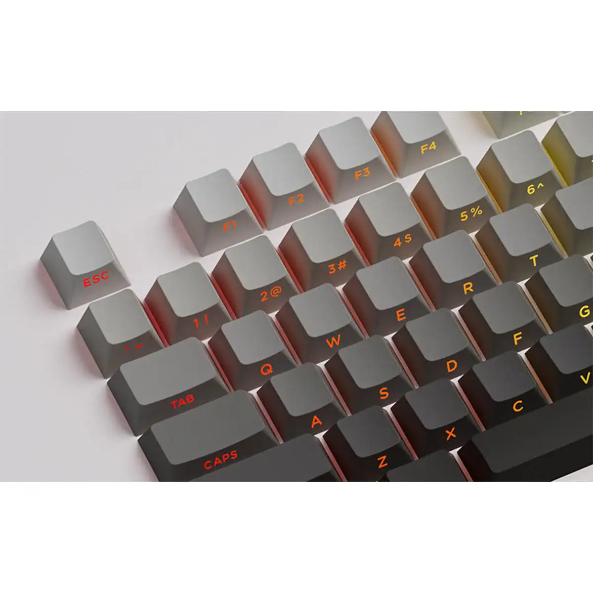 Bộ keycap Veekos Gradient (PBT Double-shot / Cherry profile) - Ảnh 5
