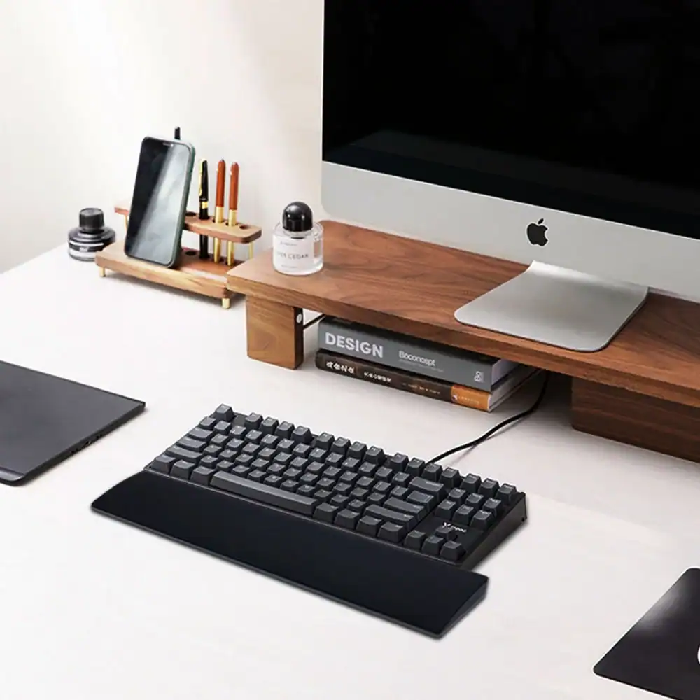 Kê tay bàn phím MonsGeek Wrist Rest (98 / 87 – Đen / Trắng) - Ảnh 4