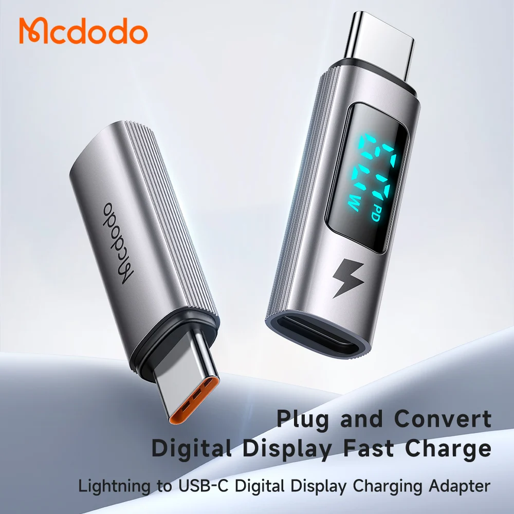 Đầu Chuyển Lightning to Type-C MCDODO Wales Series OT-599 – ảnh 2
