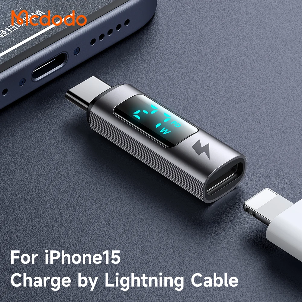 Đầu Chuyển Lightning to Type-C MCDODO Wales Series OT-599 – ảnh 3