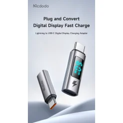 Đầu Chuyển Lightning to Type-C MCDODO Wales Series OT-599 – ảnh 9